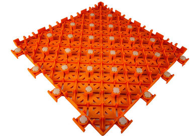 Wear Resisting Removable Basketball Court Flooring Non Poisonous For Outside