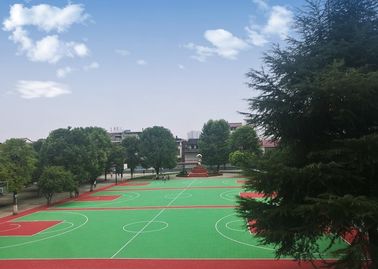Wear Resisting Removable Basketball Court Flooring Non Poisonous For Outside