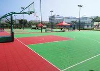 Китай Портативный настил баскетбольной площадки, справляться спорт сопротивления оксидации модульный компания