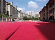Китай Поглощение удара настила баскетбольной площадки полипропилена на открытом воздухе отделяемое компания