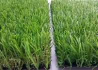 3 / 8'' Flat Yarn Shape Backyard Outdoor Artificial Turf / Fake Grass Landscaping