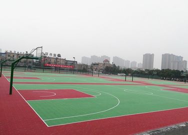 Китай Настил баскетбольной площадки низкотермичного отражения съемный для международной спички завод